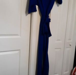 Navy blue short sleeve jumper